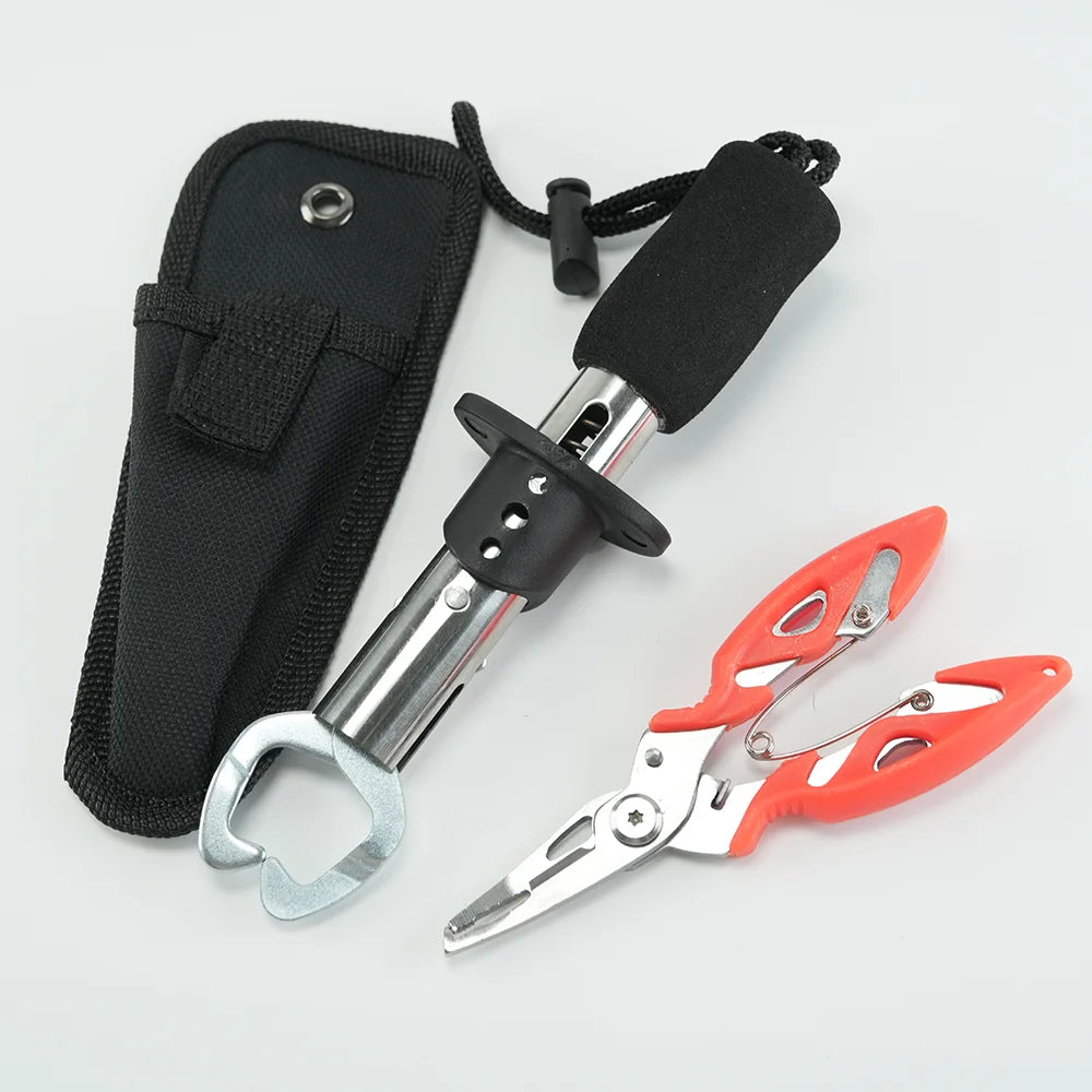 Kit Alicate e Pinça Labial para Pesca
