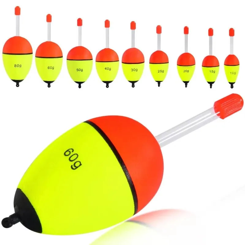 Kit 50 Boias Luminosa para Pesca Noturna