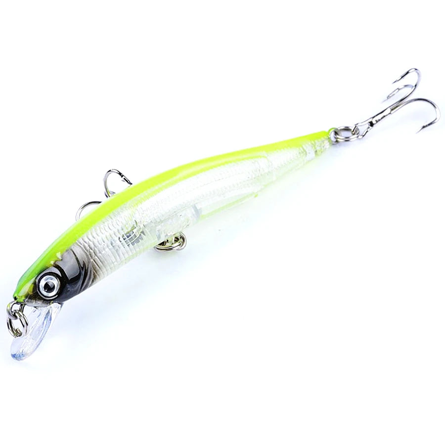 Kit com 5 Iscas Artificiais Minnow
