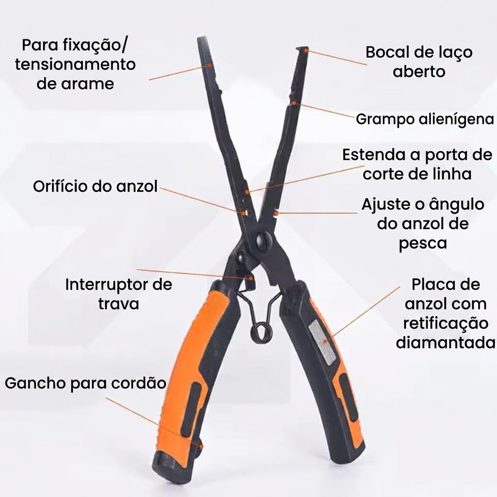 Alicate de Pesca Multifunções
